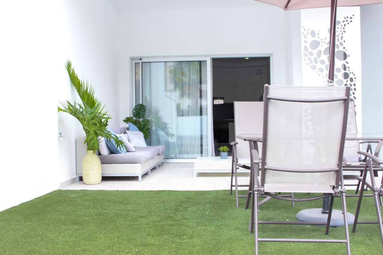 Ocean Garden Suite 03 Con Jardin Privado Адехе Екстериор снимка